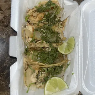 #6: Tacos w/ Chicken