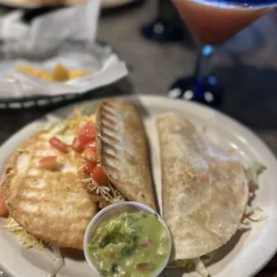 Taco Tuesday - fried flour tacos with shredded beef, shredded chicken and a soft shell ground beef.