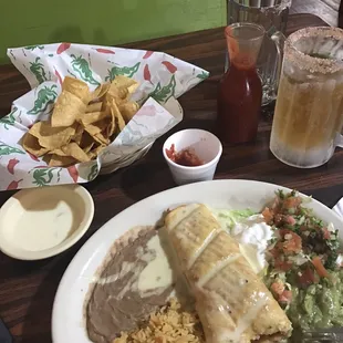 Chicken Chimichanga