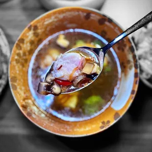 Lingcod Soup | @wha.eva.eats