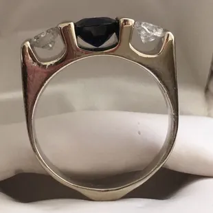 Custom design men&apos;s ring. The process was interesting a fun to boot.