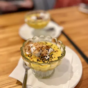Mango pudding