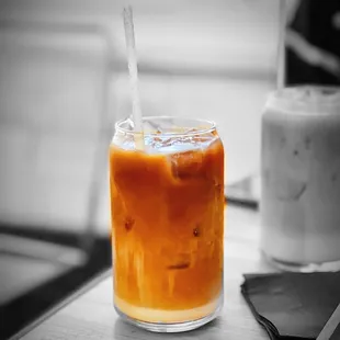 Thai iced coffee