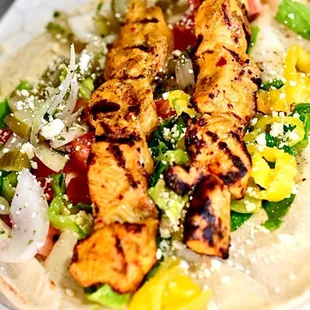 Chicken pita wrap