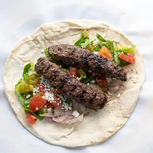 Kafta wrap