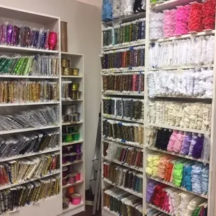 Sequined &amp; Eyelet Trims