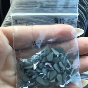 Bought 1/2 gross (72 flat back stones) for $20, ridiculously expensive!