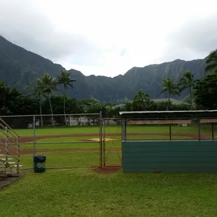 The softball field named in honor of Aunty Alice!
