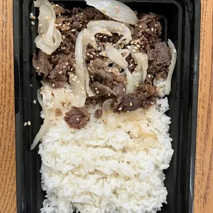 Beef bulgogi bowl