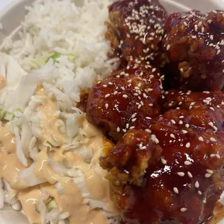 Korean Fried Chicken Bowl