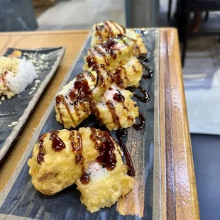 Golden California roll