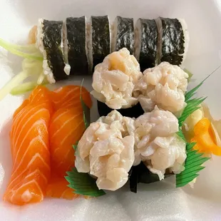 Baked Scallop Roll