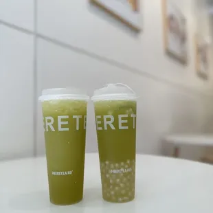 pure sugarcane w popping coconut meat balls