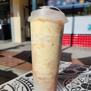 T2. Fresh Taro Cake Milk Tea