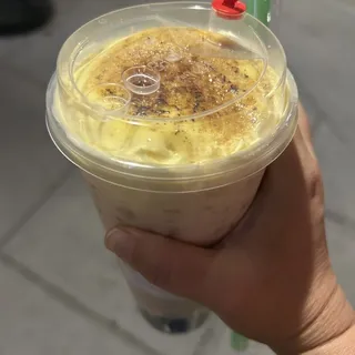 T4. Cream Brulee Oolong with Boba