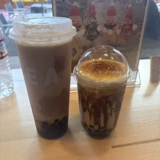 T10. Black Milk Tea with Boba