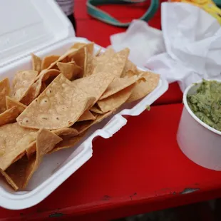 Guacamole and Chips