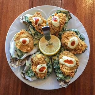 food, oysters and mussels