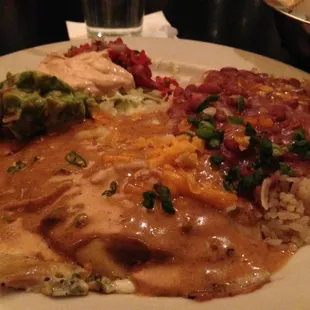 Seafood Enchiladas