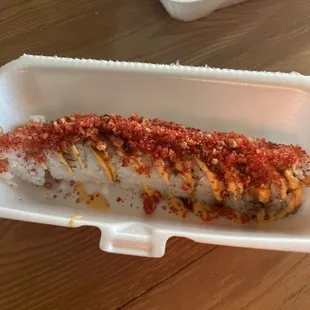 Spicy Cheeto roll
