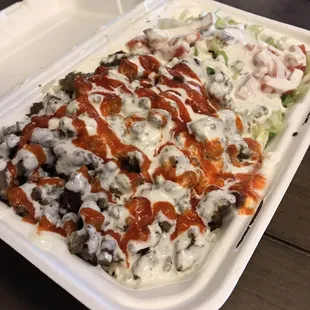 Gyro Over Rice
