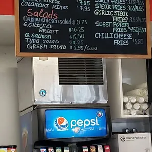 Menu as of 5/5/21