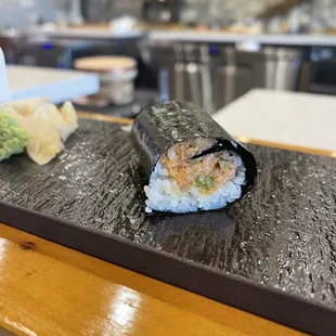 Spicy tuna hand roll