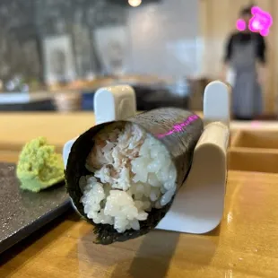 Crab handroll