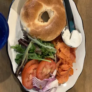 Smoked Salmon Croissant