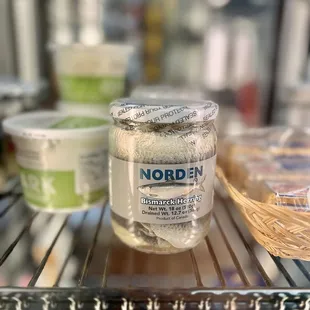 Herring in a jar