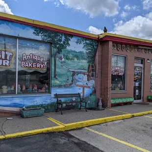 the outside of a restaurant