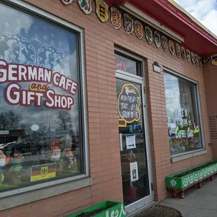 a german cafe and gift shop