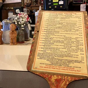 Easy and delightful menu