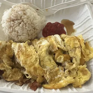 5/23/24 Omelette- bacon mushroom and cheddar cheese $11.43.