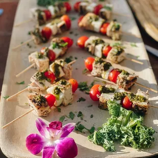 Chicken Caprese Bite with Pesto