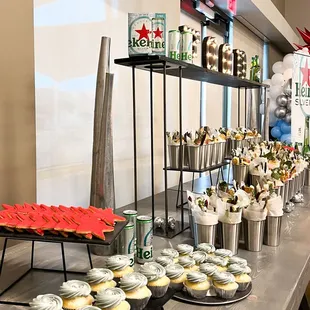 Did you hear? Gold is out. Loved catering this Heineken Silver activation.