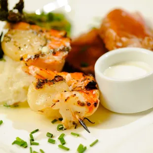 Can't decide on one entree? Ask about our plated duets!