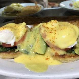 Veggie Benedict.