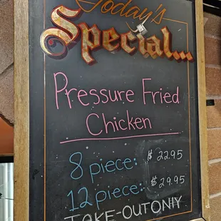 a sign for a restaurant