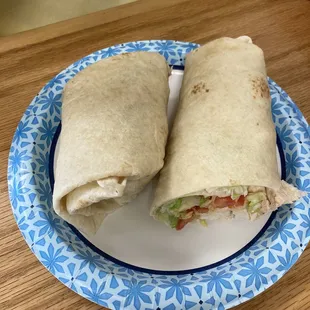 Chicken bacon ranch wrap