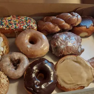 Random Assorted Donut Dozen (less the one I ate!)