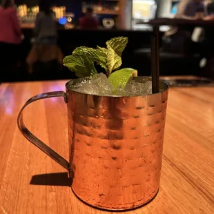 Cucumber Mint Mule