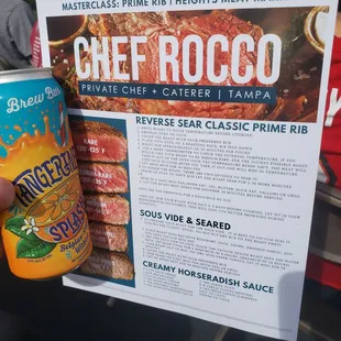 One of the classes at Heights with Chef Rocco