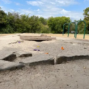 Sand area for little hands