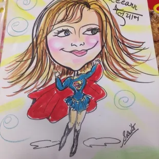 Amazing caricature artist!!! My kiddo loved her!