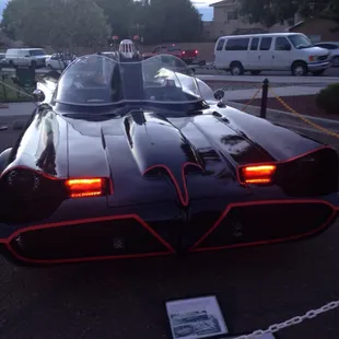 Even the Batman Car came