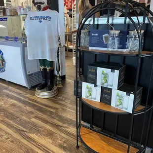 the display of the heimbaker&apos;s market and deli