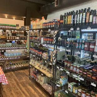 Shelves full of delicious stuff!