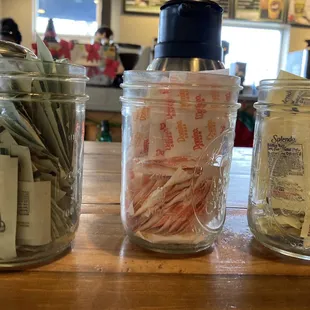 Single packets to customize your coffee