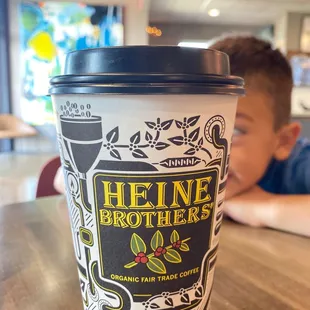 Oat milk matcha latte